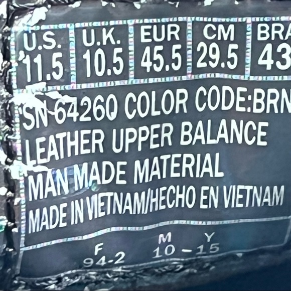 Skechers Rilar 64260 Leather Oxfords Mens Shoes Sz 11.5 - Picture 9 of 9